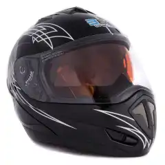 Snøscooterhjelm på sitt aller beste