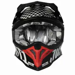 Prisgunstig crosshjelm med matt finnish