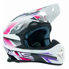 Lett, moderne og komfortabel crosshjelm