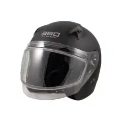 Ny halvhjelm med slankt dobbelvisir!